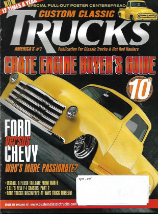 CUSTOM CLASSIC TRUCKS 2004 APR - '72 SUB, CHEVY '72 CUSTOM, '67 FORD, '53 CHEVY